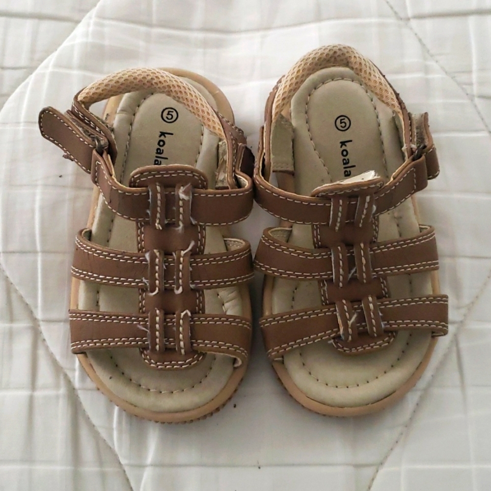Tan Toddler Sandals